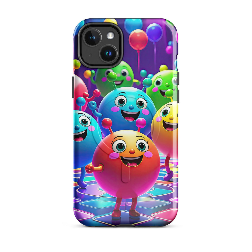 Carcasa MagSafe Resistente para iPhone - Fiesta de Baile Galáctico - CeluMovil