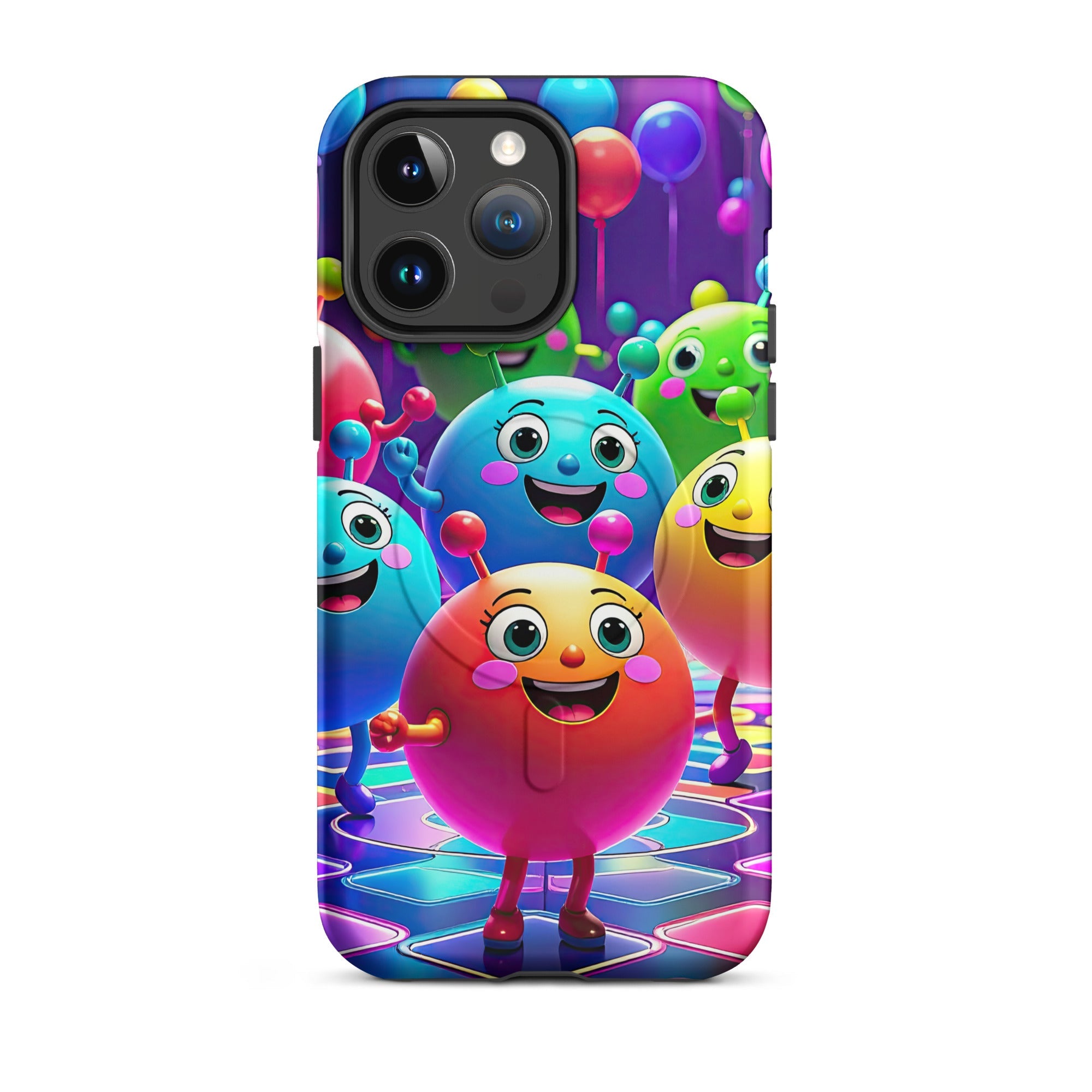 Carcasa MagSafe Resistente para iPhone - Fiesta de Baile Galáctico - CeluMovil