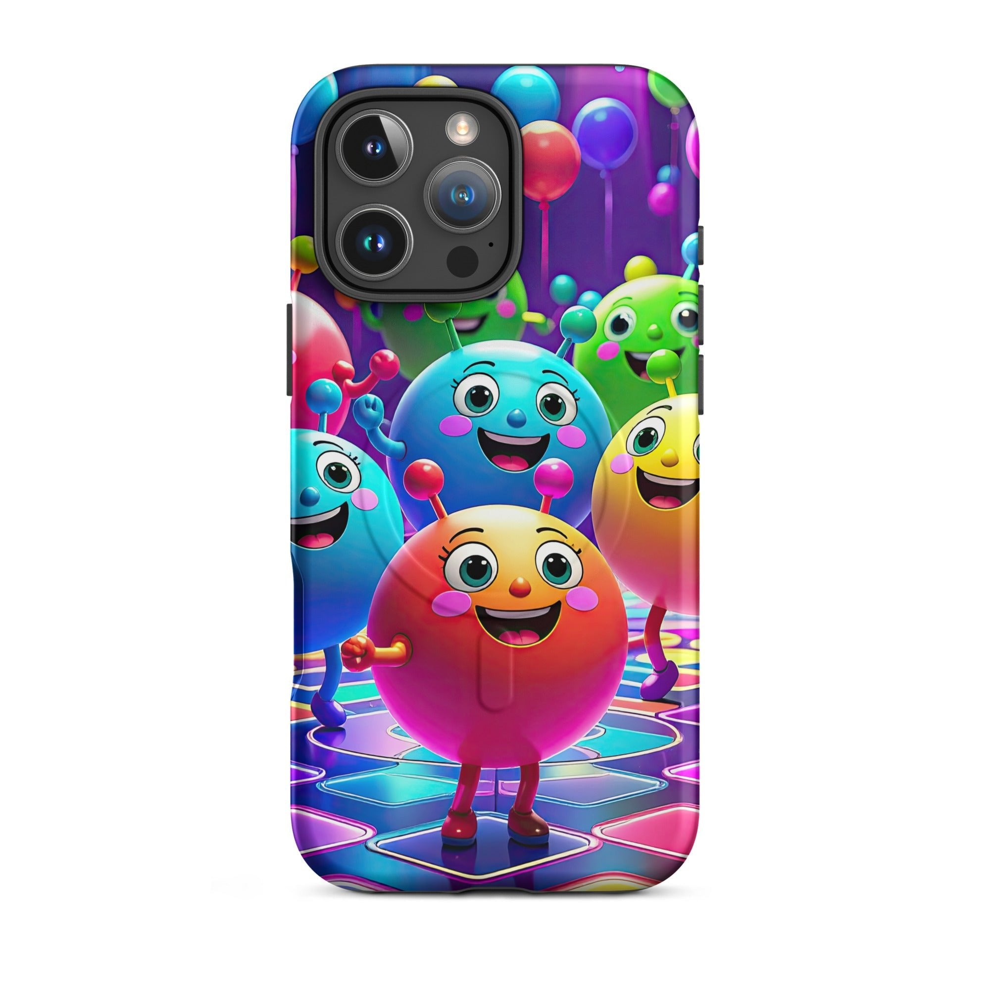 Carcasa MagSafe Resistente para iPhone - Fiesta de Baile Galáctico - CeluMovil