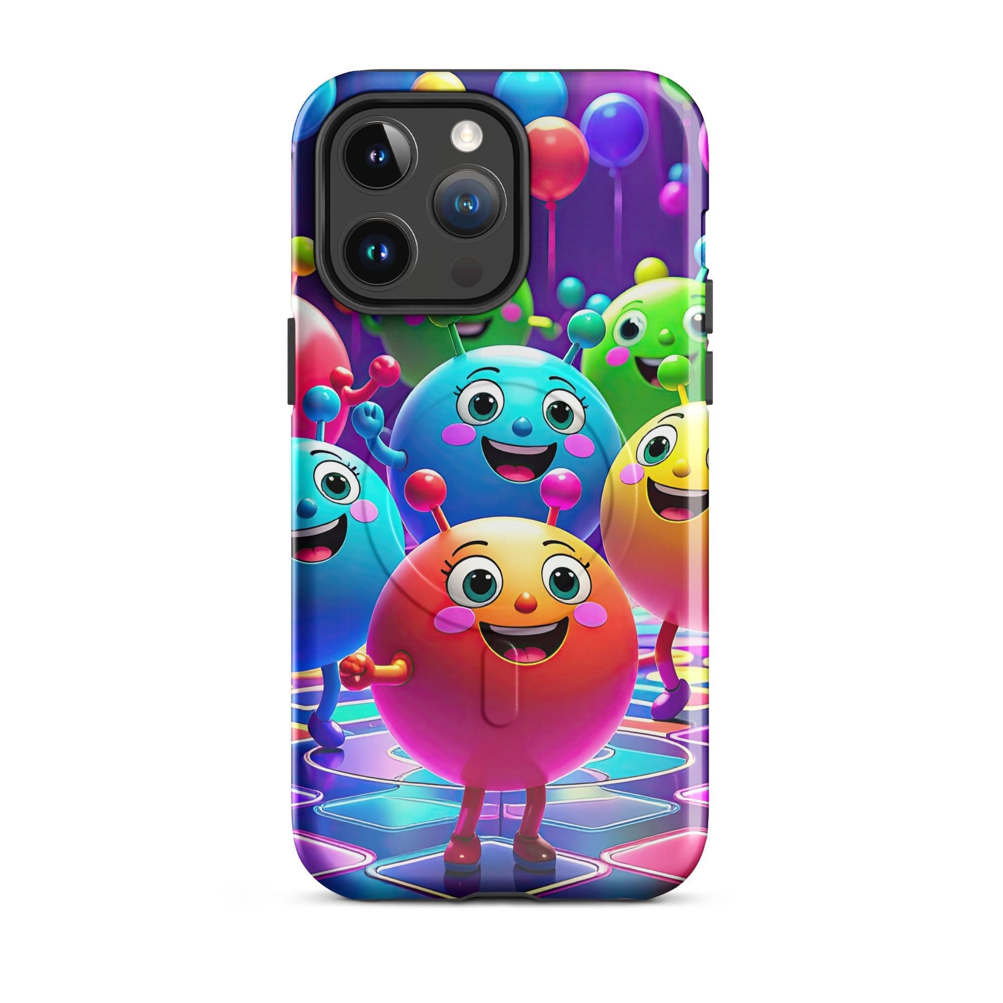 Carcasa MagSafe Resistente para iPhone - Fiesta de Baile Galáctico - CeluMovil