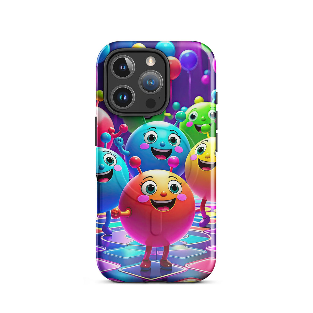 Carcasa MagSafe Resistente para iPhone - Fiesta de Baile Galáctico - CeluMovil