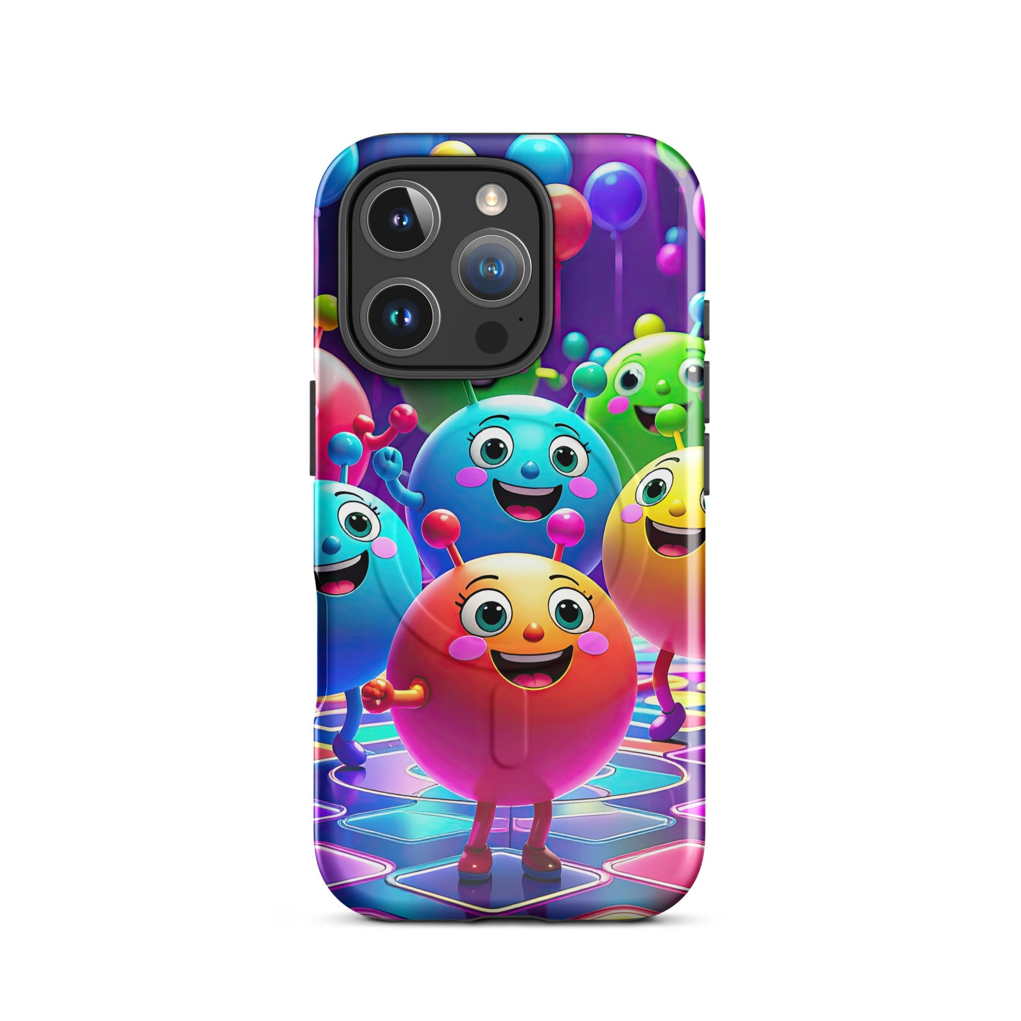 Carcasa MagSafe Resistente para iPhone - Fiesta de Baile Galáctico - CeluMovil