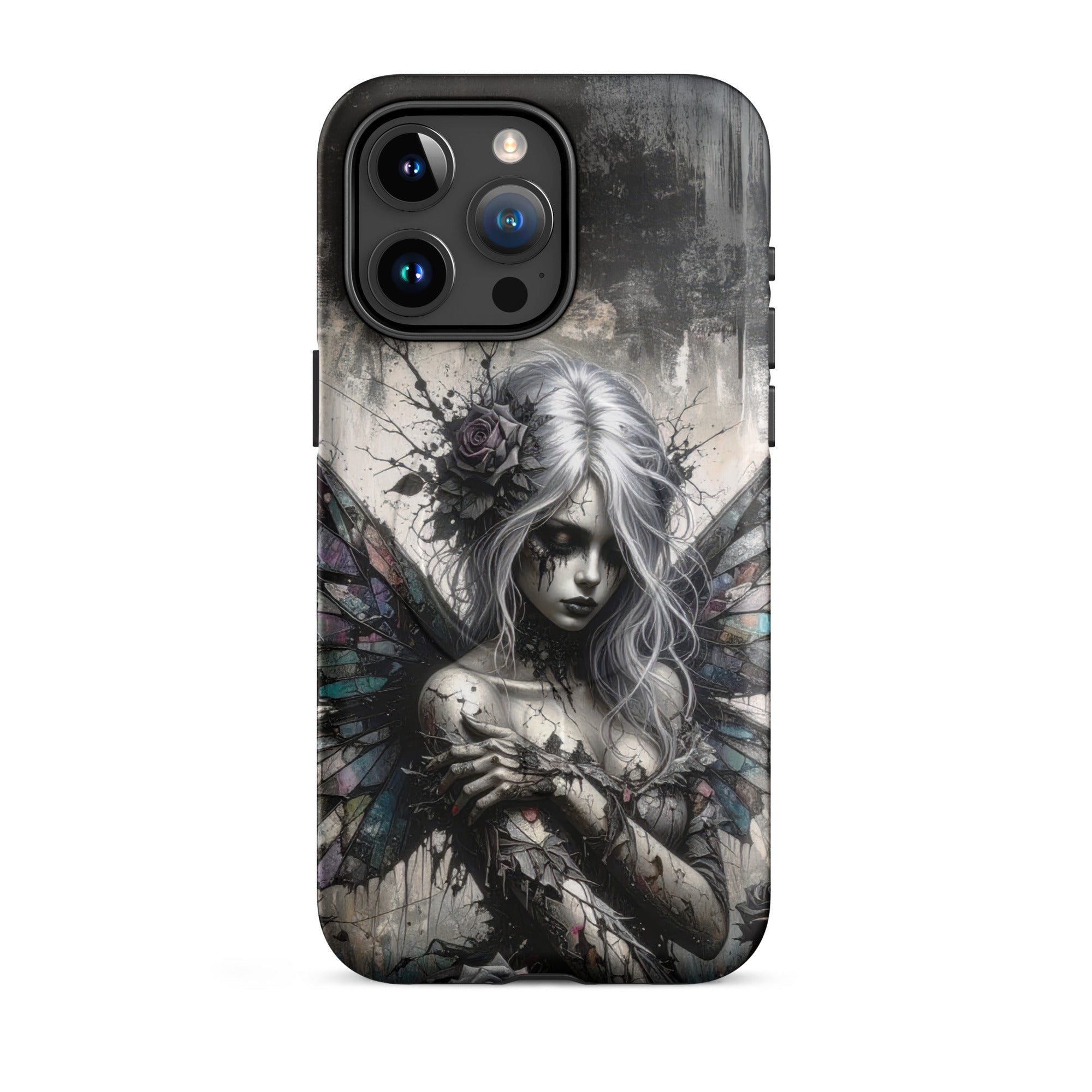 Carcasa resistente MagSafe para iPhone – Hada Gótica Mística - CeluMovil