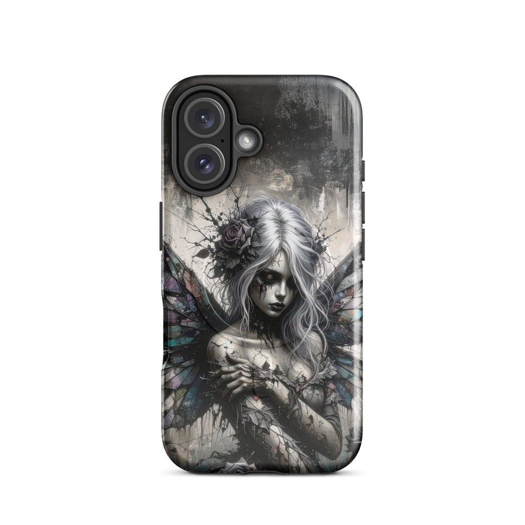 Carcasa resistente MagSafe para iPhone – Hada Gótica Mística - CeluMovil