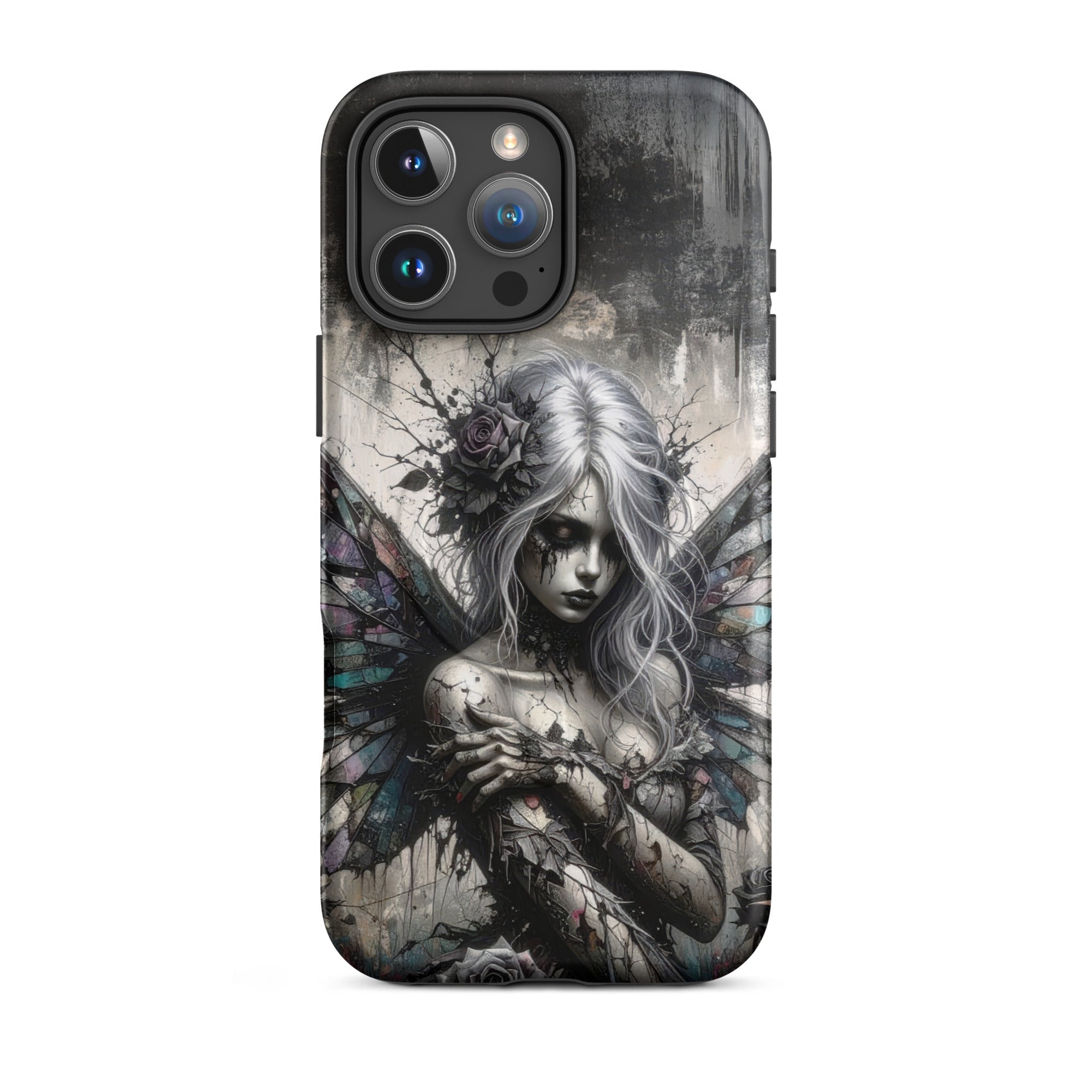 Carcasa resistente MagSafe para iPhone – Hada Gótica Mística - CeluMovil