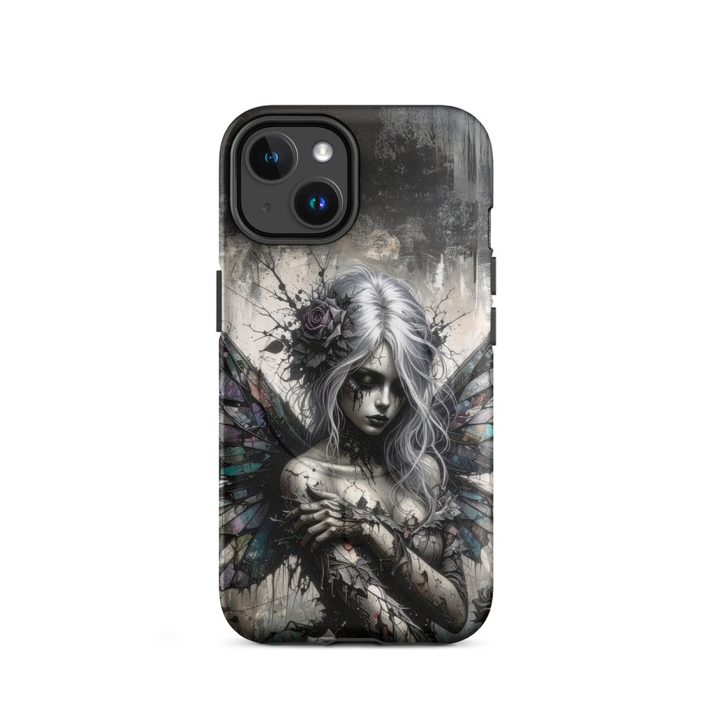 Carcasa resistente MagSafe para iPhone – Hada Gótica Mística - CeluMovil