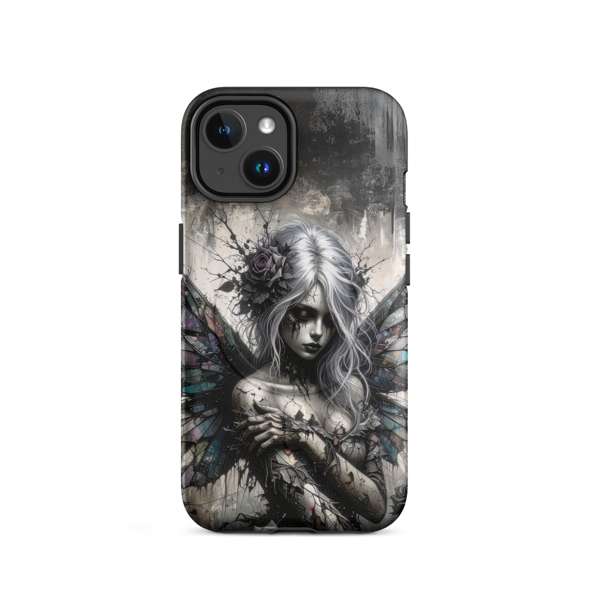 Carcasa resistente MagSafe para iPhone – Hada Gótica Mística - CeluMovil