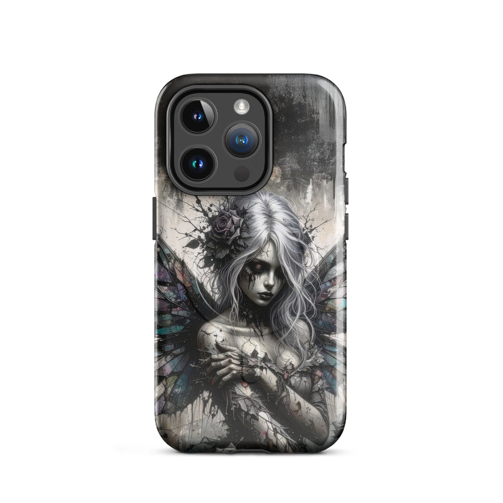 Carcasa resistente MagSafe para iPhone – Hada Gótica Mística - CeluMovil