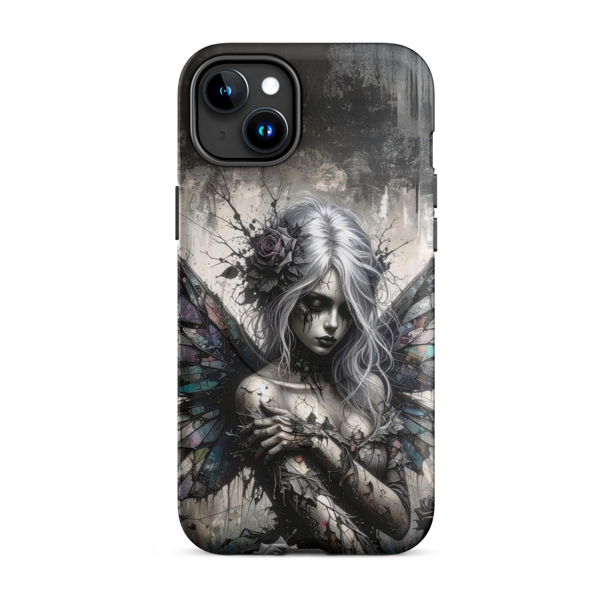 Carcasa resistente MagSafe para iPhone – Hada Gótica Mística - CeluMovil