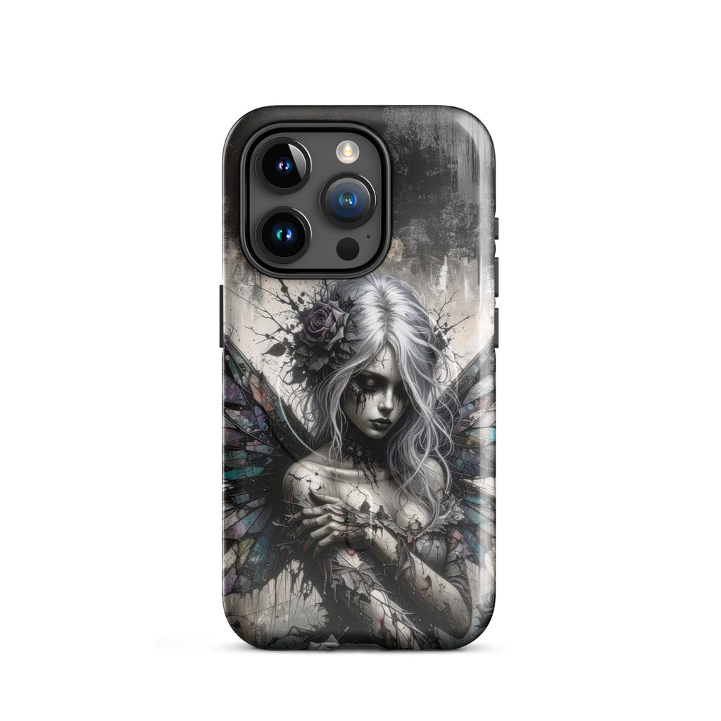Carcasa resistente MagSafe para iPhone – Hada Gótica Mística - CeluMovil