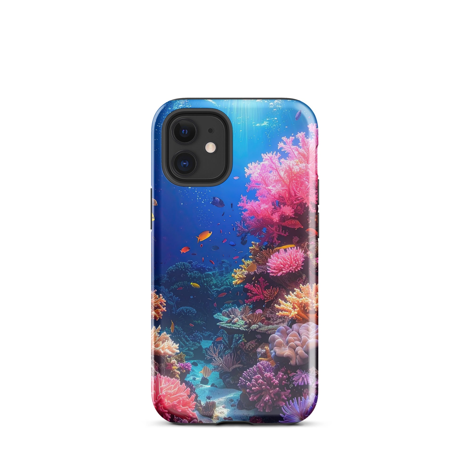 Carcasa Resistente para iPhone - Arrecife de Coral Vívido - CeluMovil
