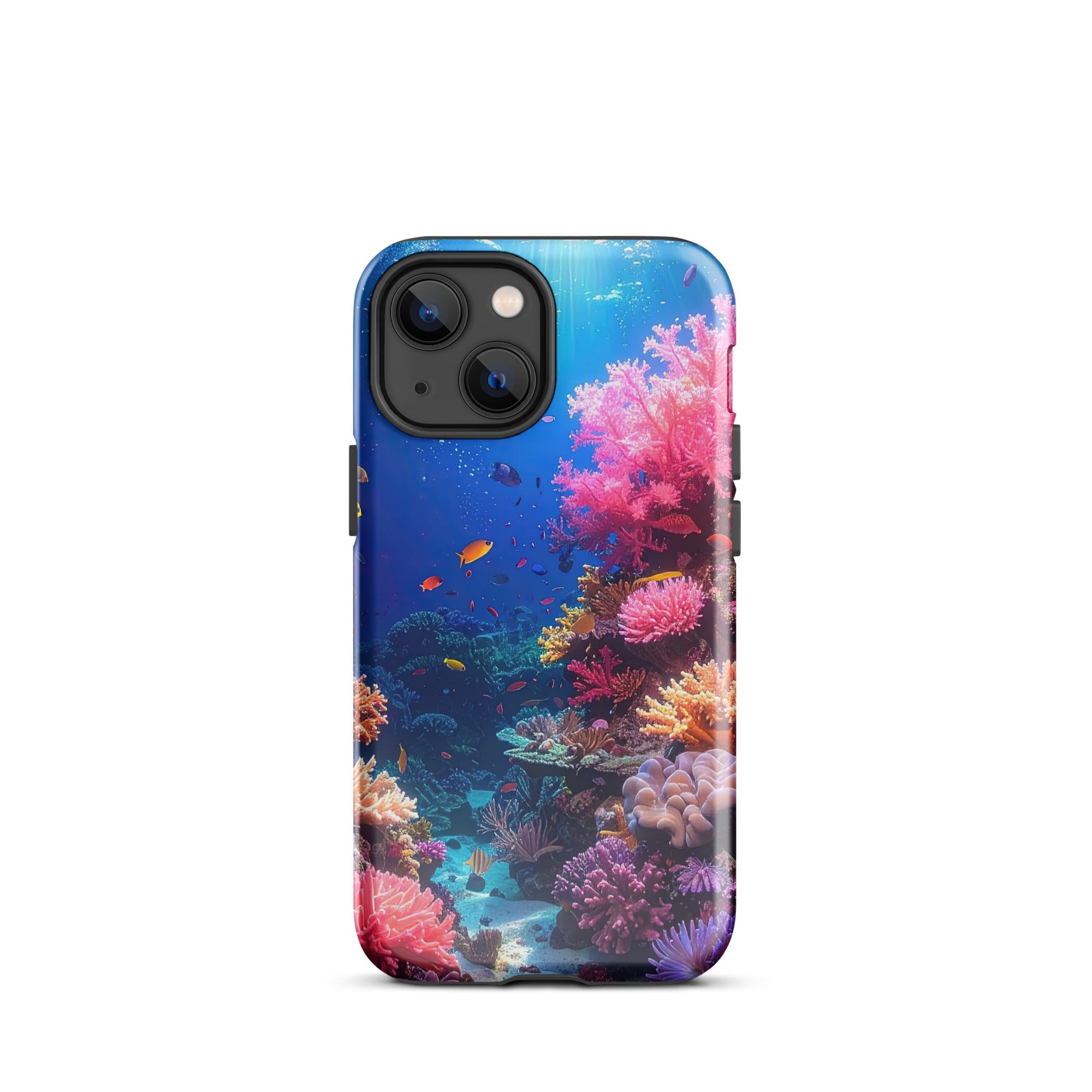 Carcasa Resistente para iPhone - Arrecife de Coral Vívido - CeluMovil