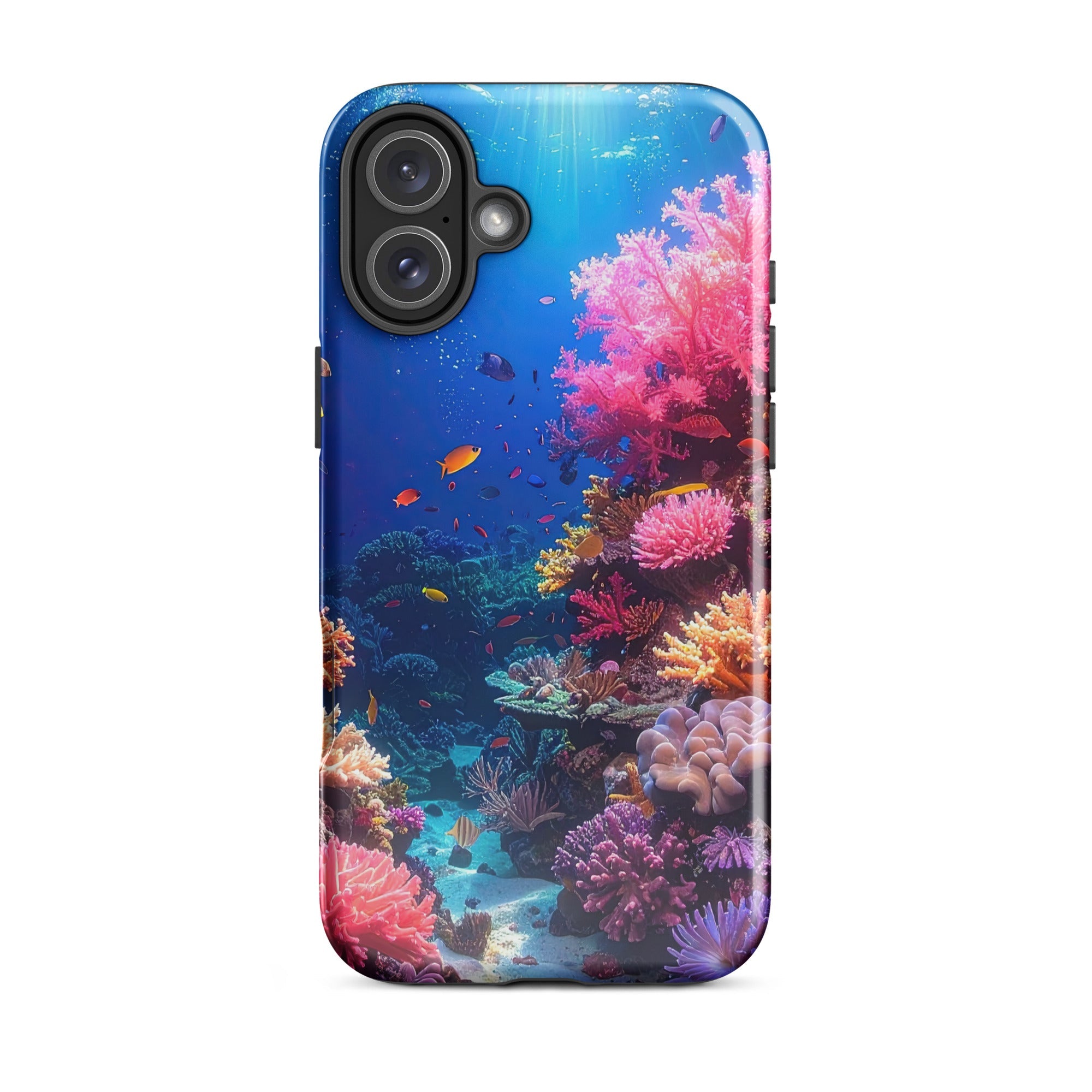 Carcasa Resistente para iPhone - Arrecife de Coral Vívido - CeluMovil