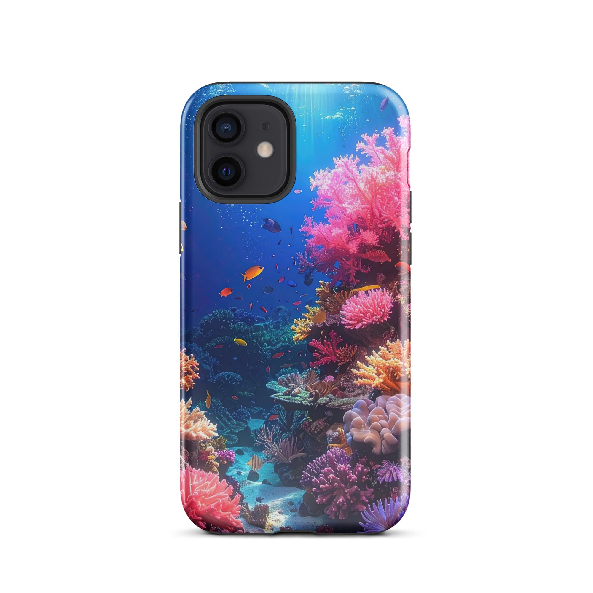 Carcasa Resistente para iPhone - Arrecife de Coral Vívido - CeluMovil