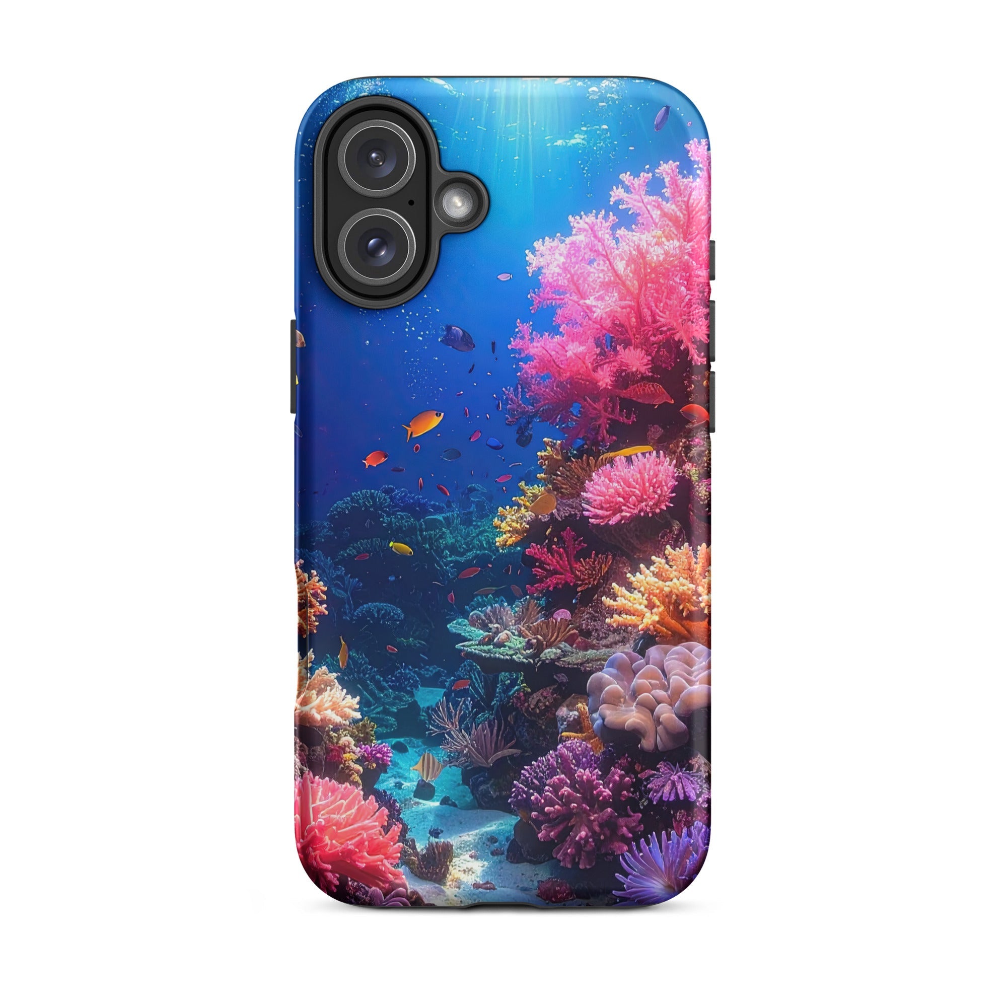 Carcasa Resistente para iPhone - Arrecife de Coral Vívido - CeluMovil