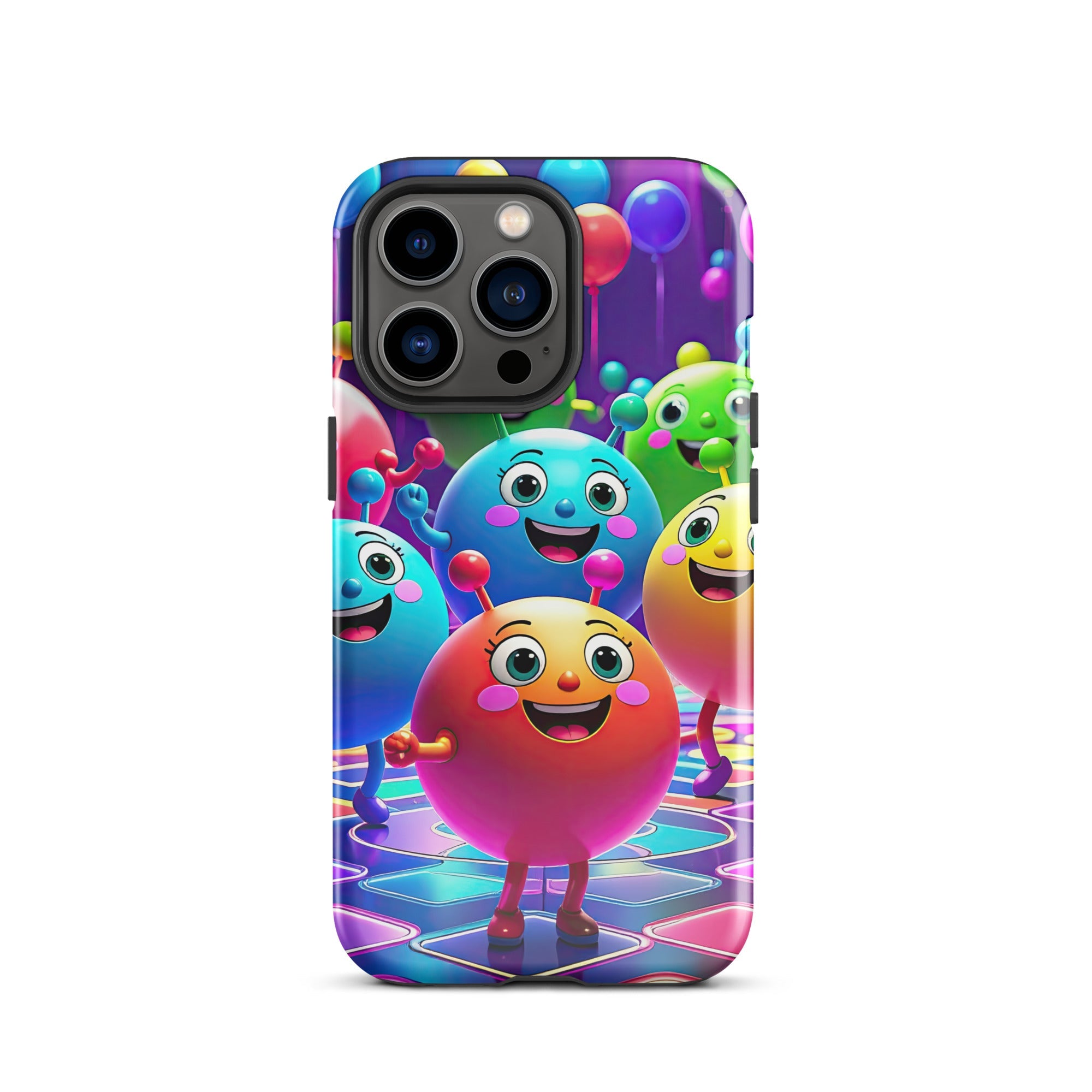 Carcasa Resistente para iPhone - Fiesta de Baile Galáctico - CeluMovil