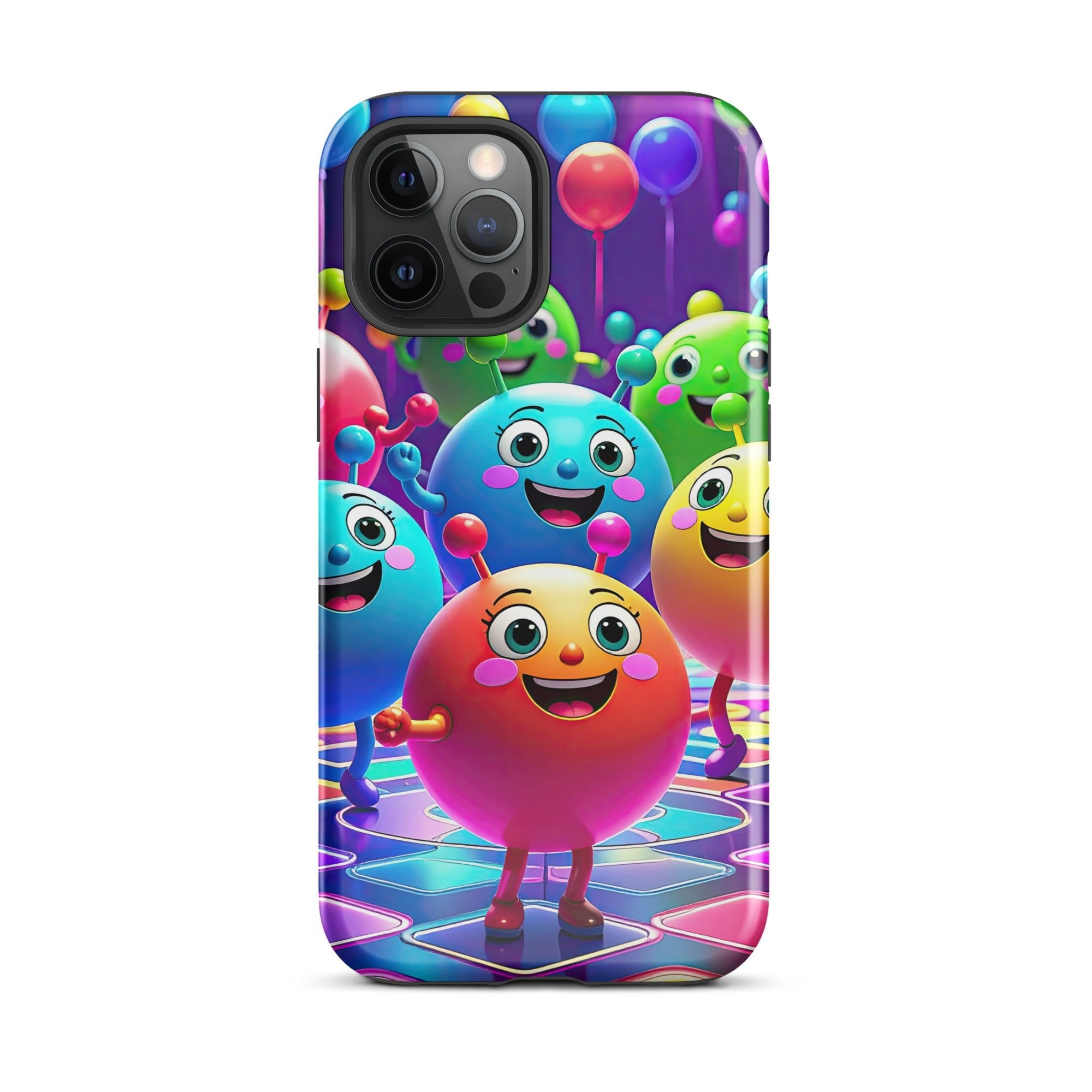 Carcasa Resistente para iPhone - Fiesta de Baile Galáctico - CeluMovil