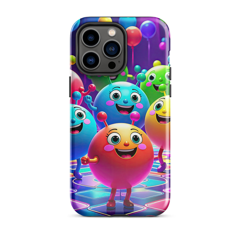 Carcasa Resistente para iPhone - Fiesta de Baile Galáctico - CeluMovil
