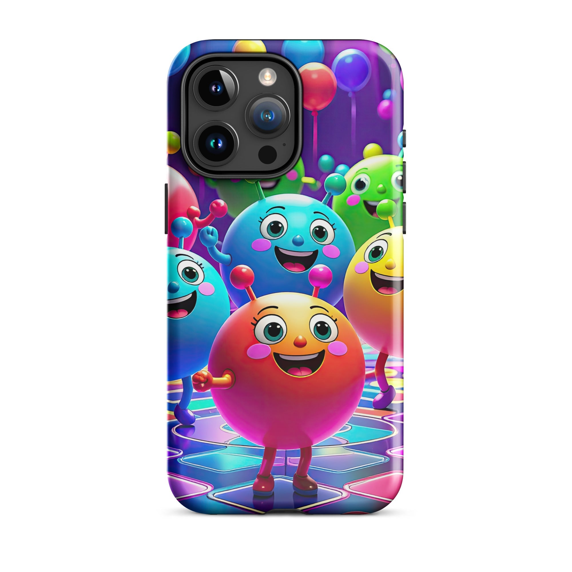 Carcasa Resistente para iPhone - Fiesta de Baile Galáctico - CeluMovil