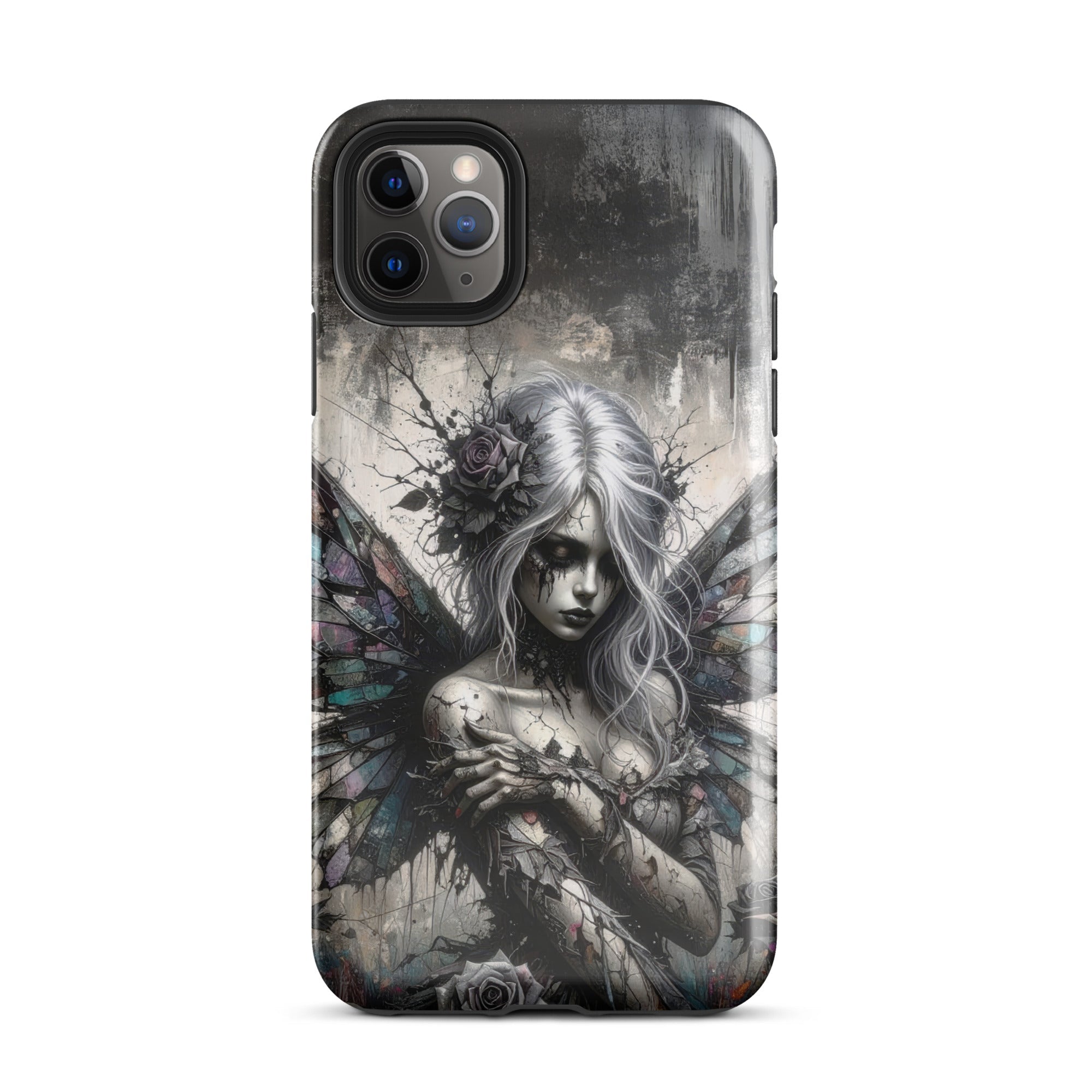 Carcasa resistente para iPhone – Hada Gótica Mística - CeluMovil