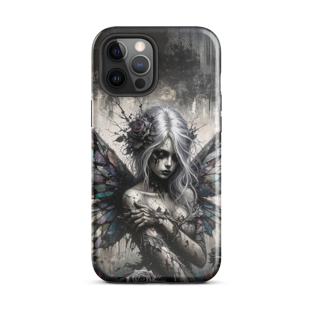 Carcasa resistente para iPhone – Hada Gótica Mística - CeluMovil