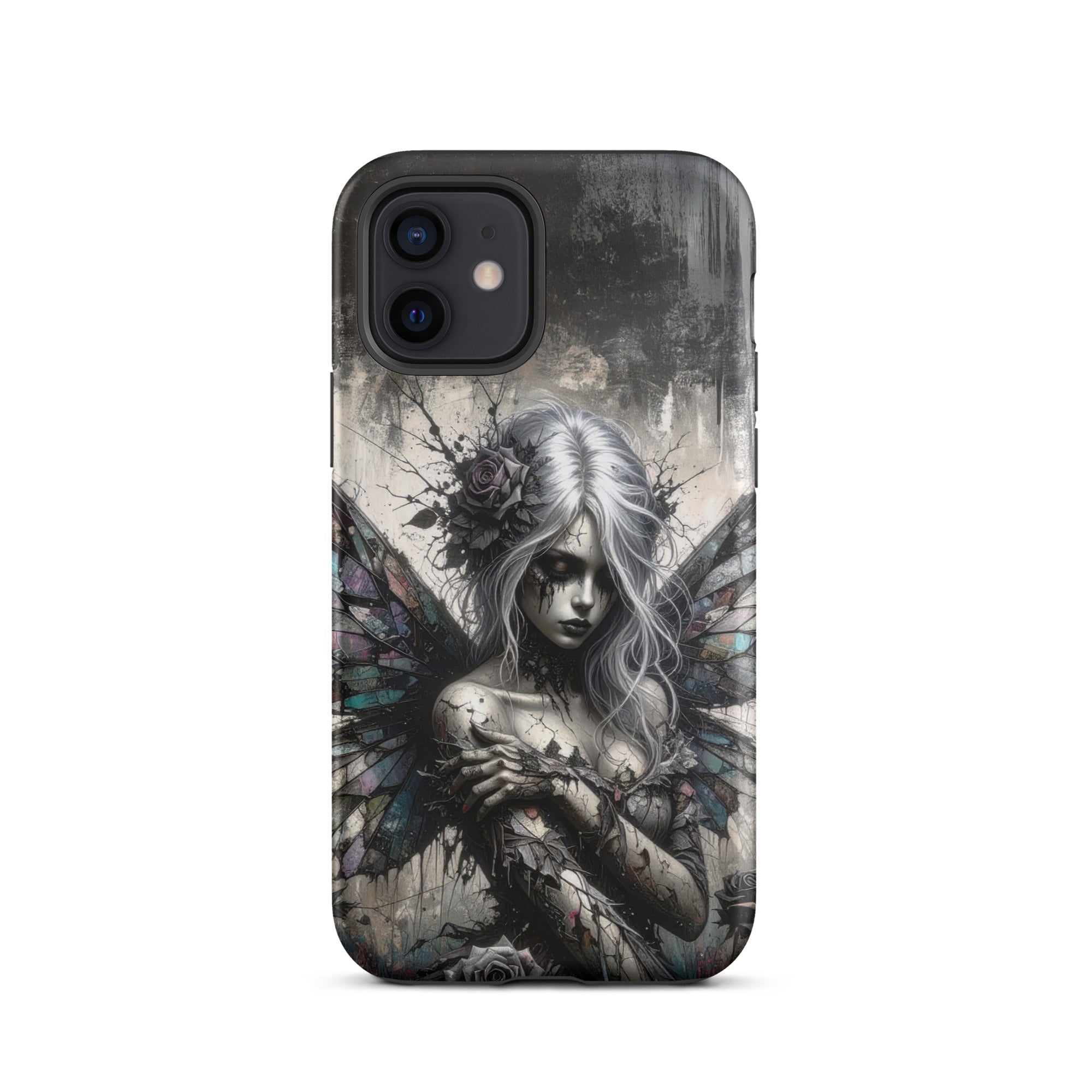 Carcasa resistente para iPhone – Hada Gótica Mística - CeluMovil