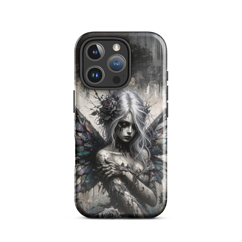 Carcasa resistente para iPhone – Hada Gótica Mística - CeluMovil