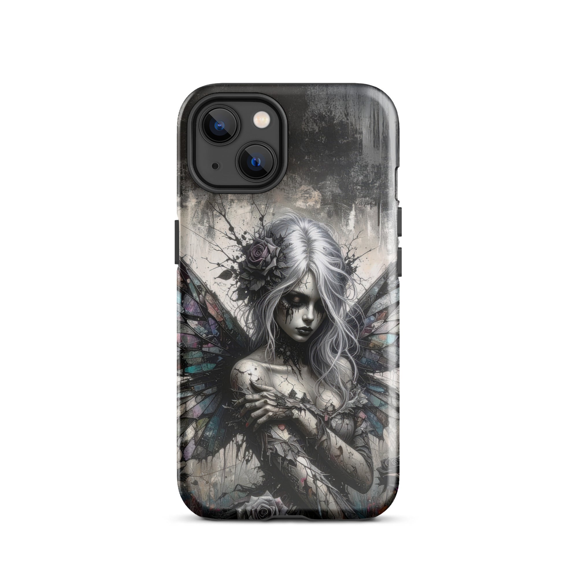 Carcasa resistente para iPhone – Hada Gótica Mística - CeluMovil