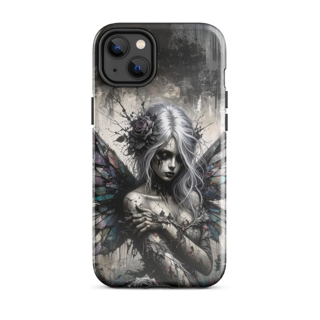 Carcasa resistente para iPhone – Hada Gótica Mística - CeluMovil