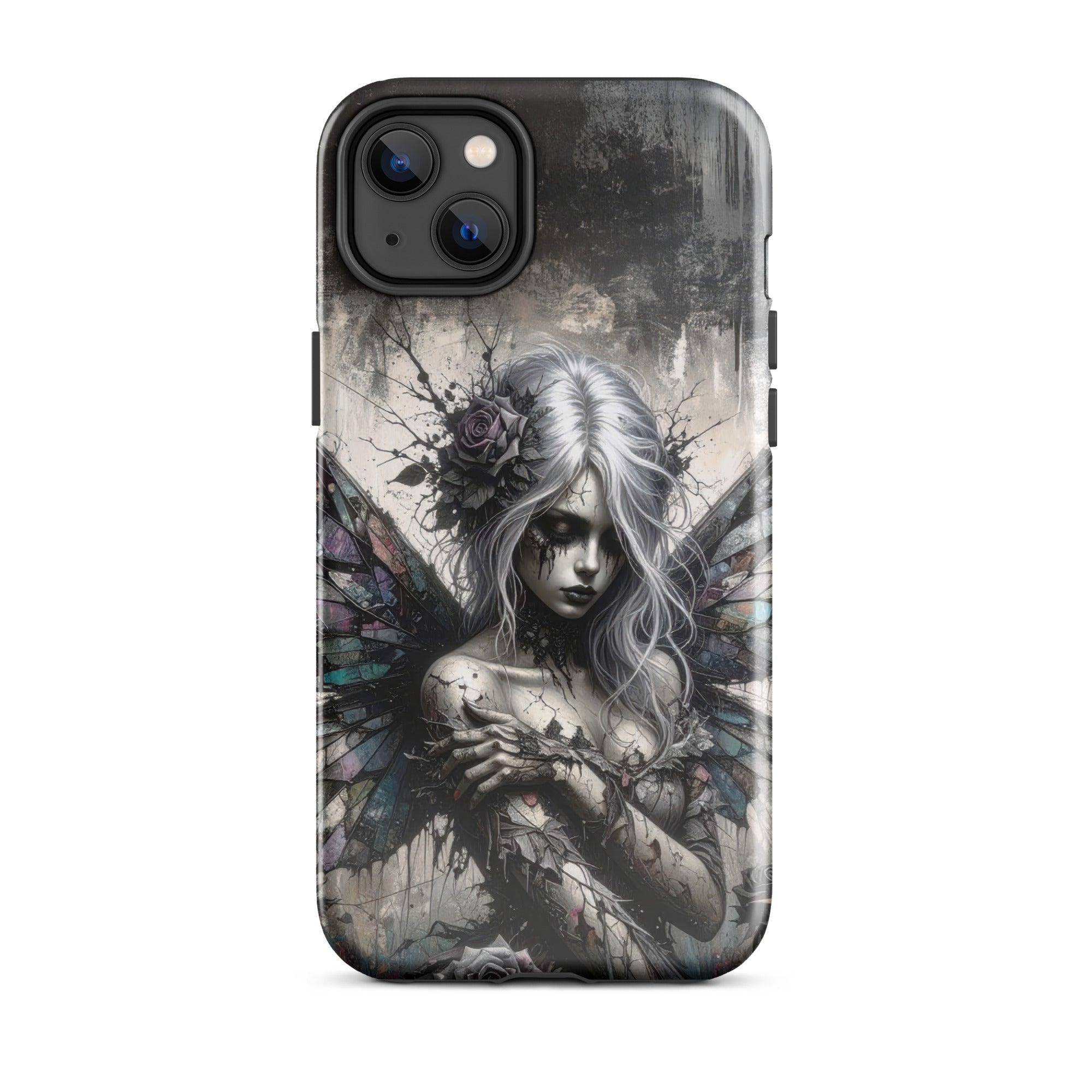 Carcasa resistente para iPhone – Hada Gótica Mística - CeluMovil