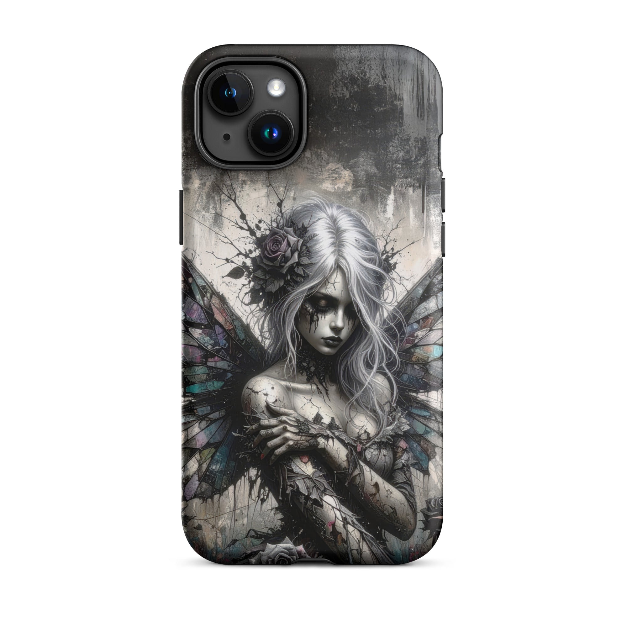 Carcasa resistente para iPhone – Hada Gótica Mística - CeluMovil