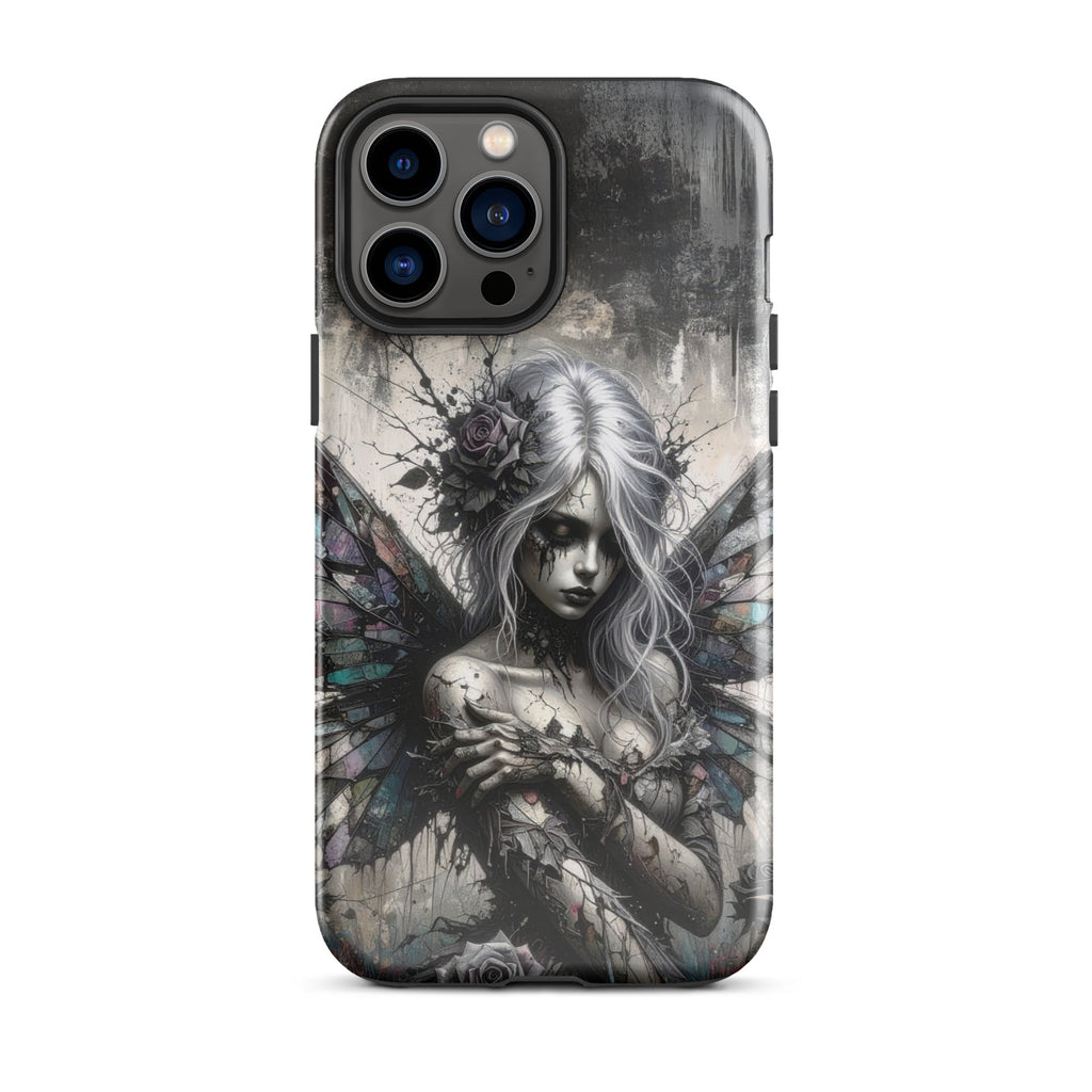 Carcasa resistente para iPhone – Hada Gótica Mística - CeluMovil