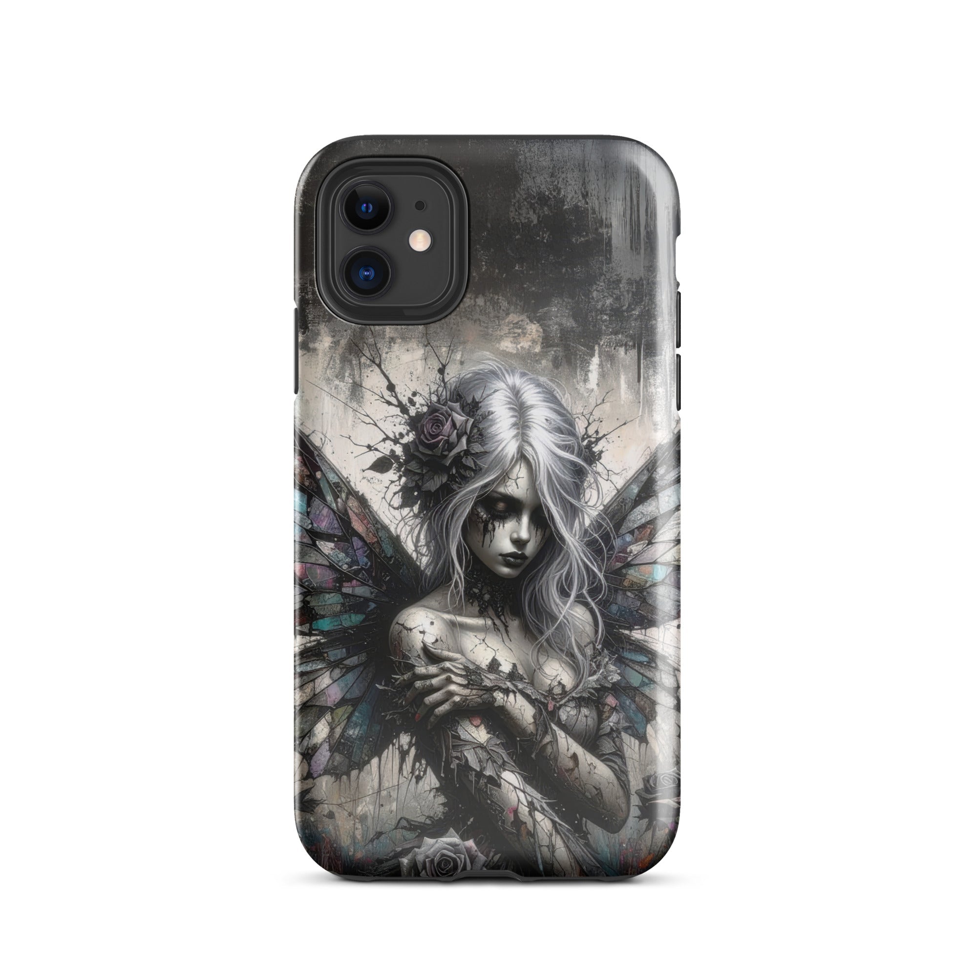 Carcasa resistente para iPhone – Hada Gótica Mística - CeluMovil