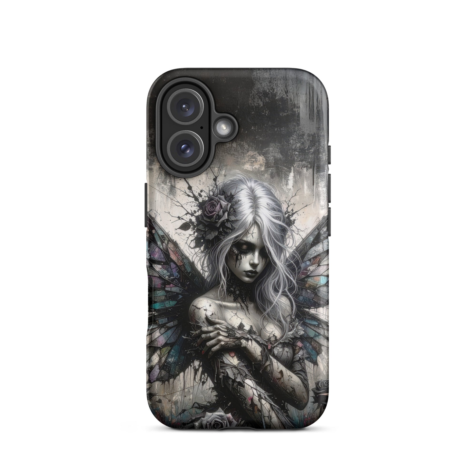 Carcasa resistente para iPhone – Hada Gótica Mística - CeluMovil