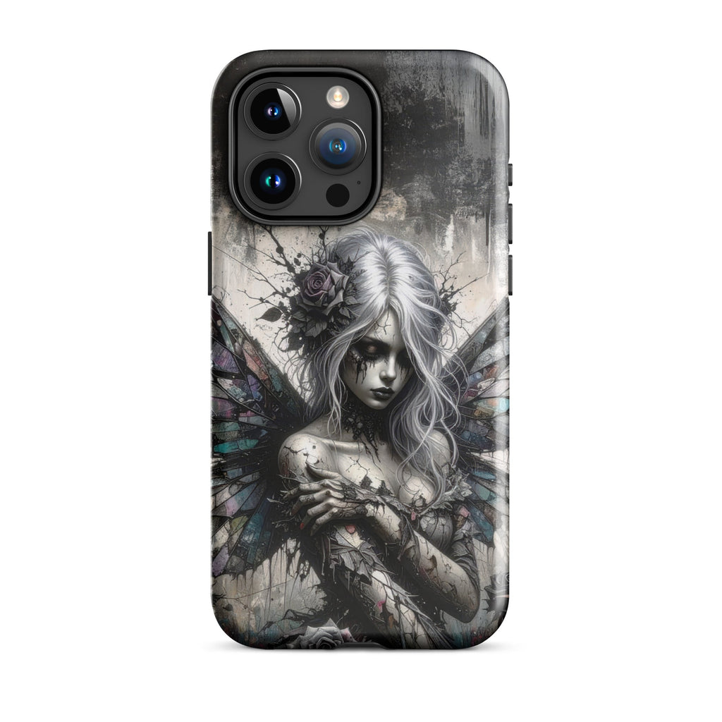 Carcasa resistente para iPhone – Hada Gótica Mística - CeluMovil