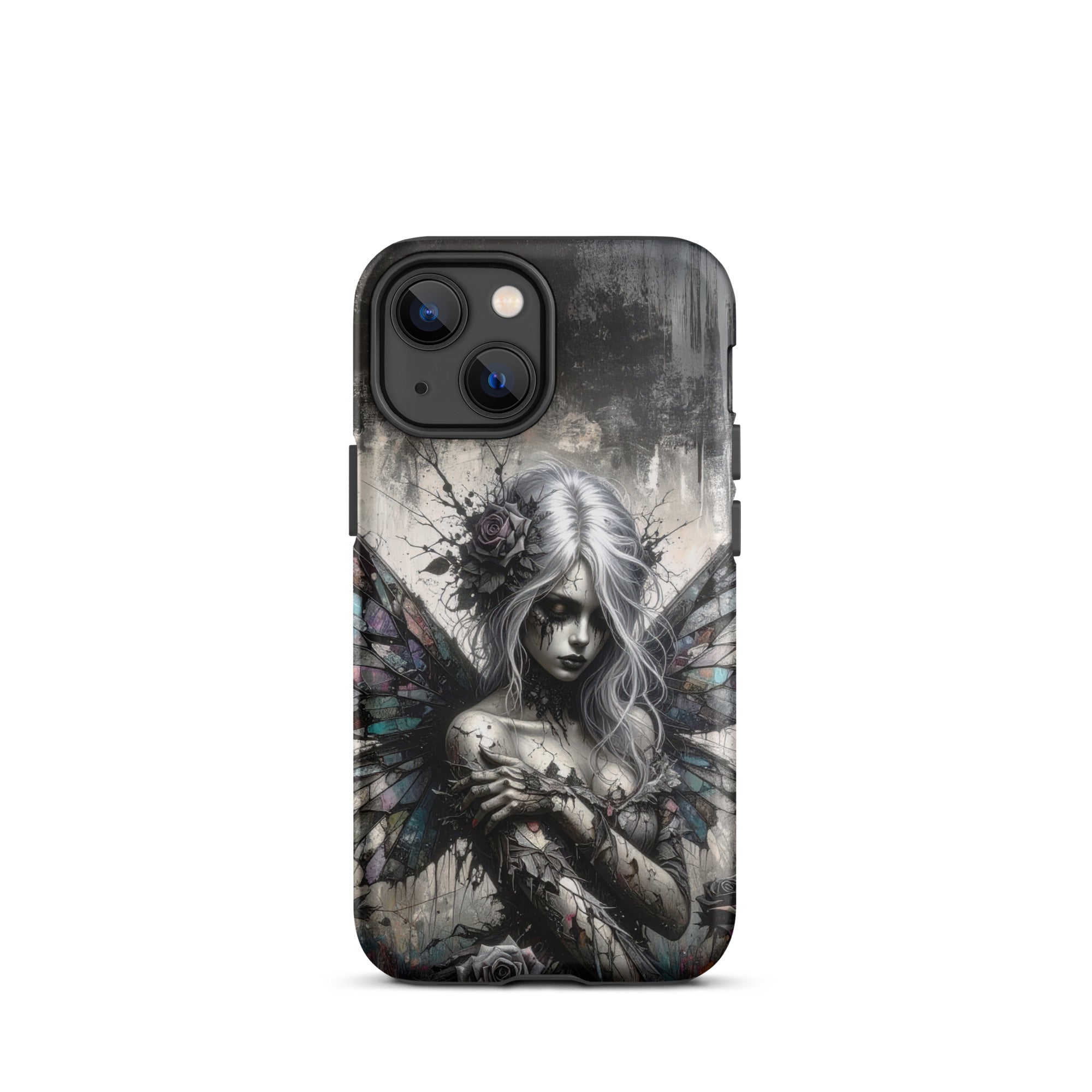 Carcasa resistente para iPhone – Hada Gótica Mística - CeluMovil