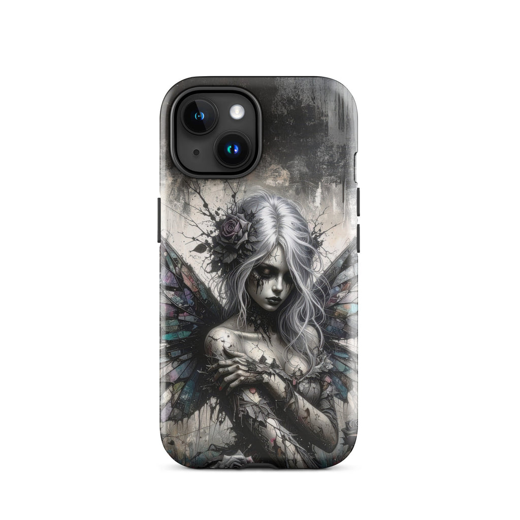 Carcasa resistente para iPhone – Hada Gótica Mística - CeluMovil