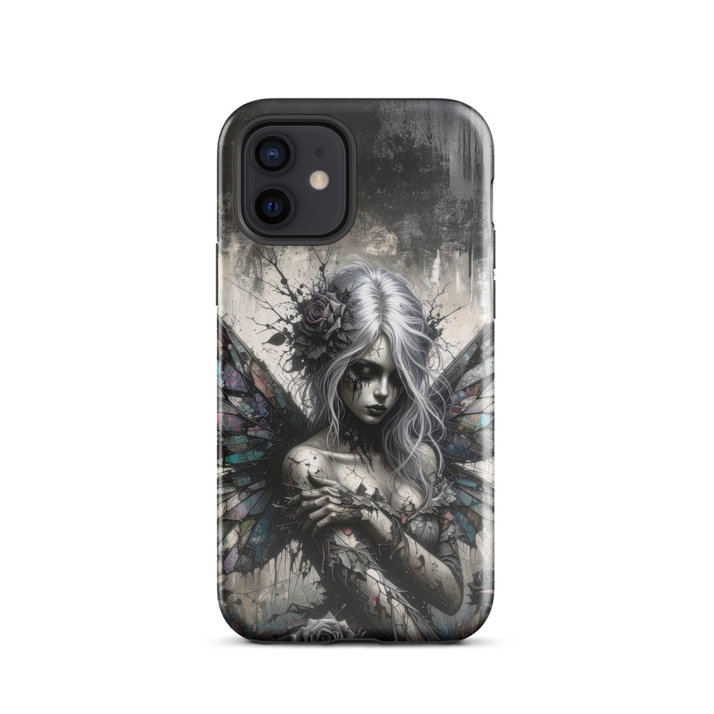 Carcasa resistente para iPhone – Hada Gótica Mística - CeluMovil