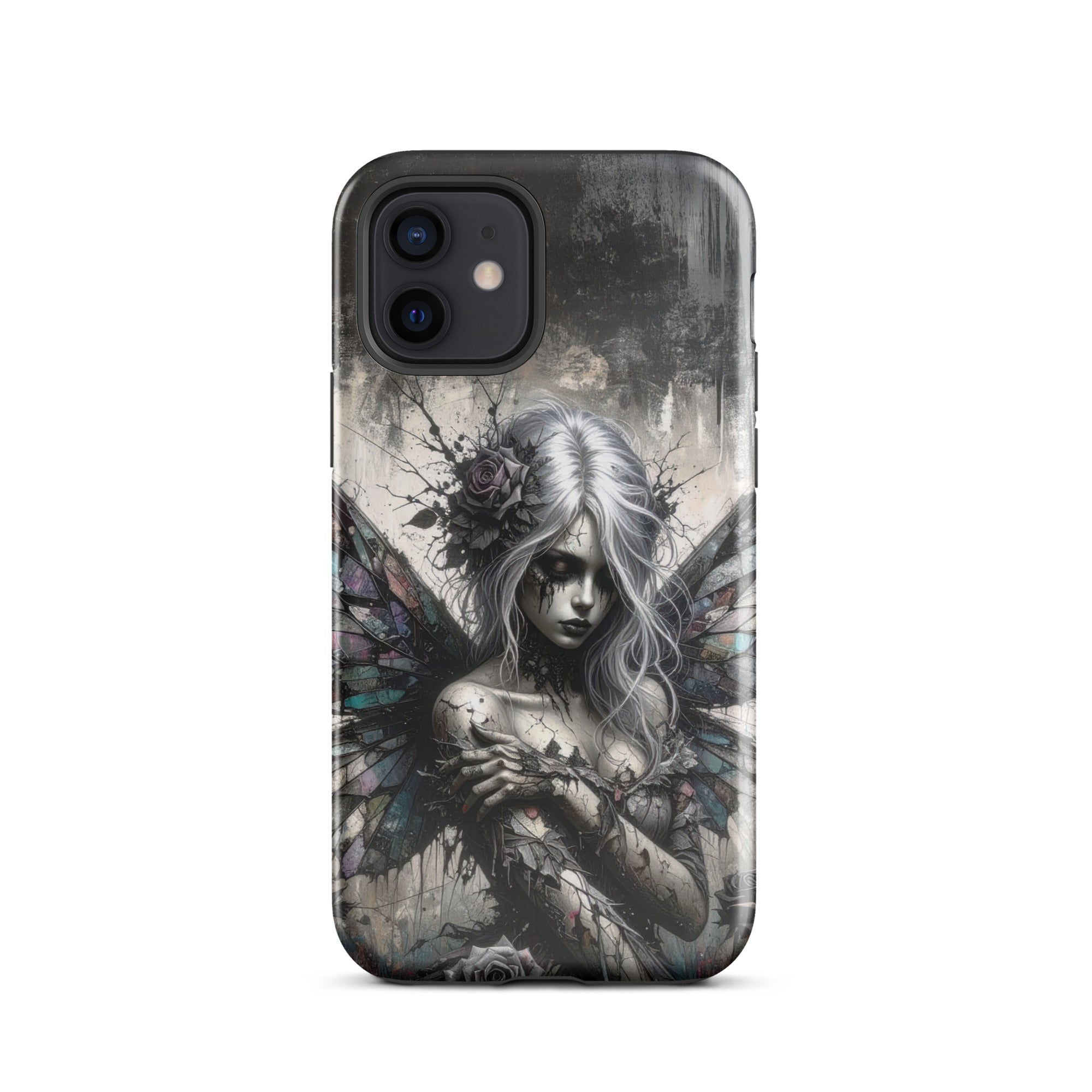 Carcasa resistente para iPhone – Hada Gótica Mística - CeluMovil