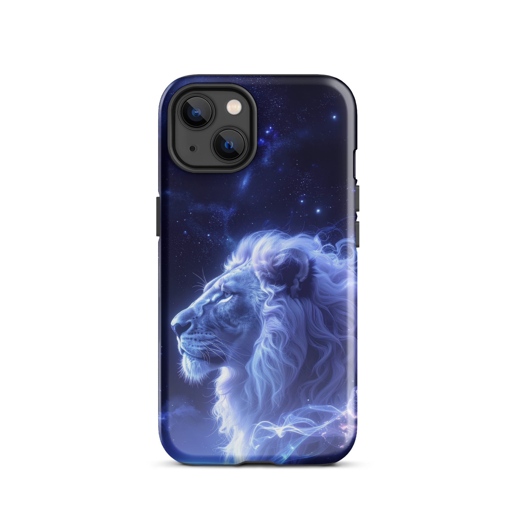 Carcasa resistente para iPhone – León Celestial de la Luz de las Estrellas - CeluMovil