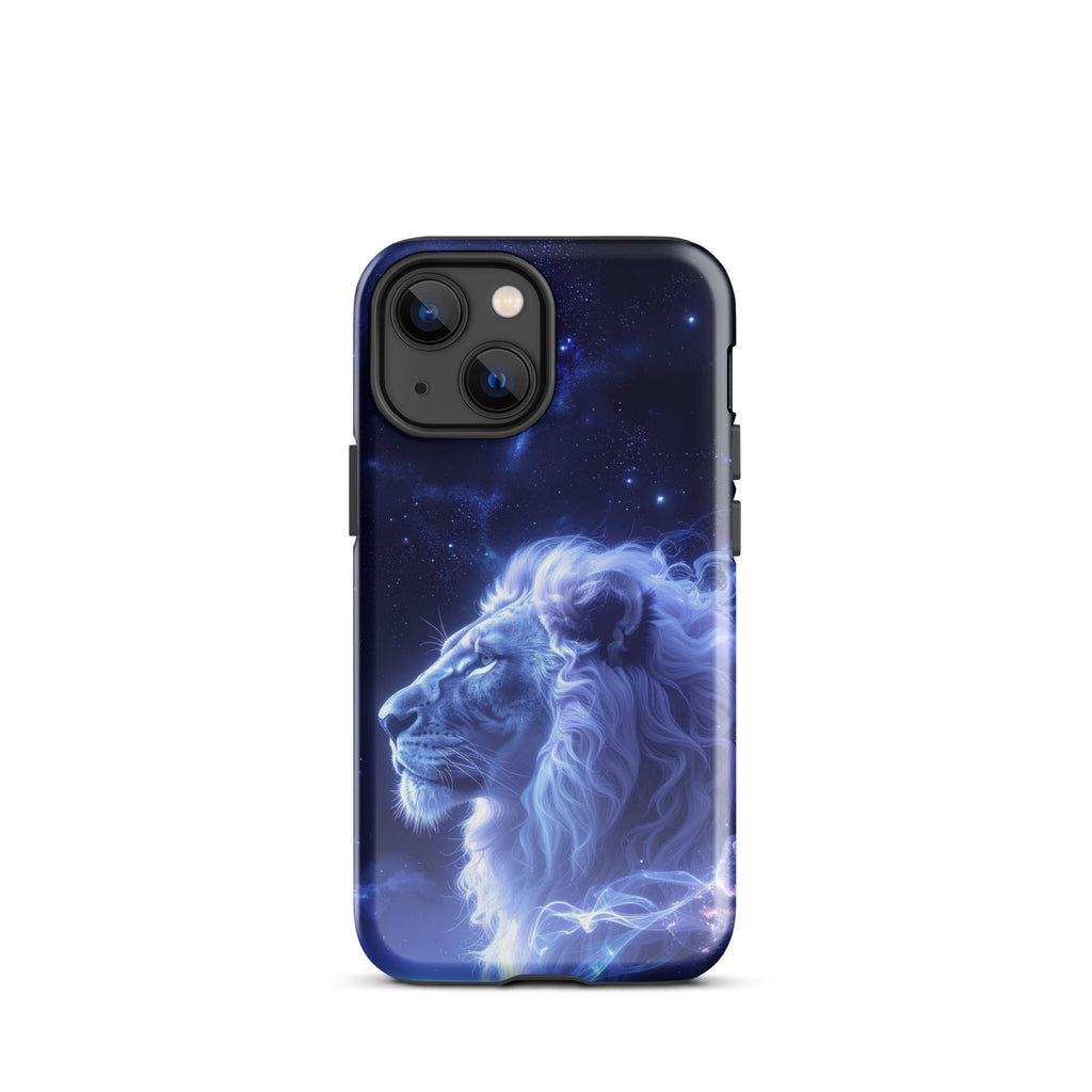 Carcasa resistente para iPhone – León Celestial de la Luz de las Estrellas - CeluMovil