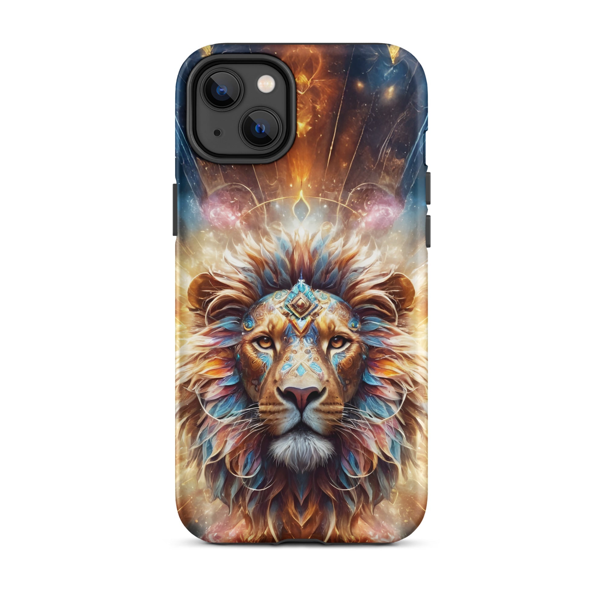 Carcasa resistente para iPhone - Leon surrealista - CeluMovil