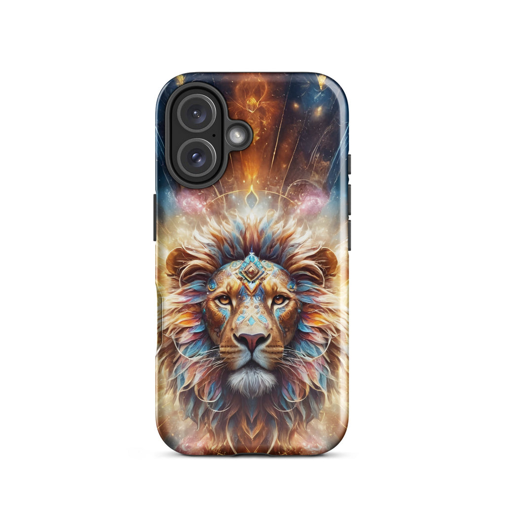 Carcasa resistente para iPhone - Leon surrealista - CeluMovil