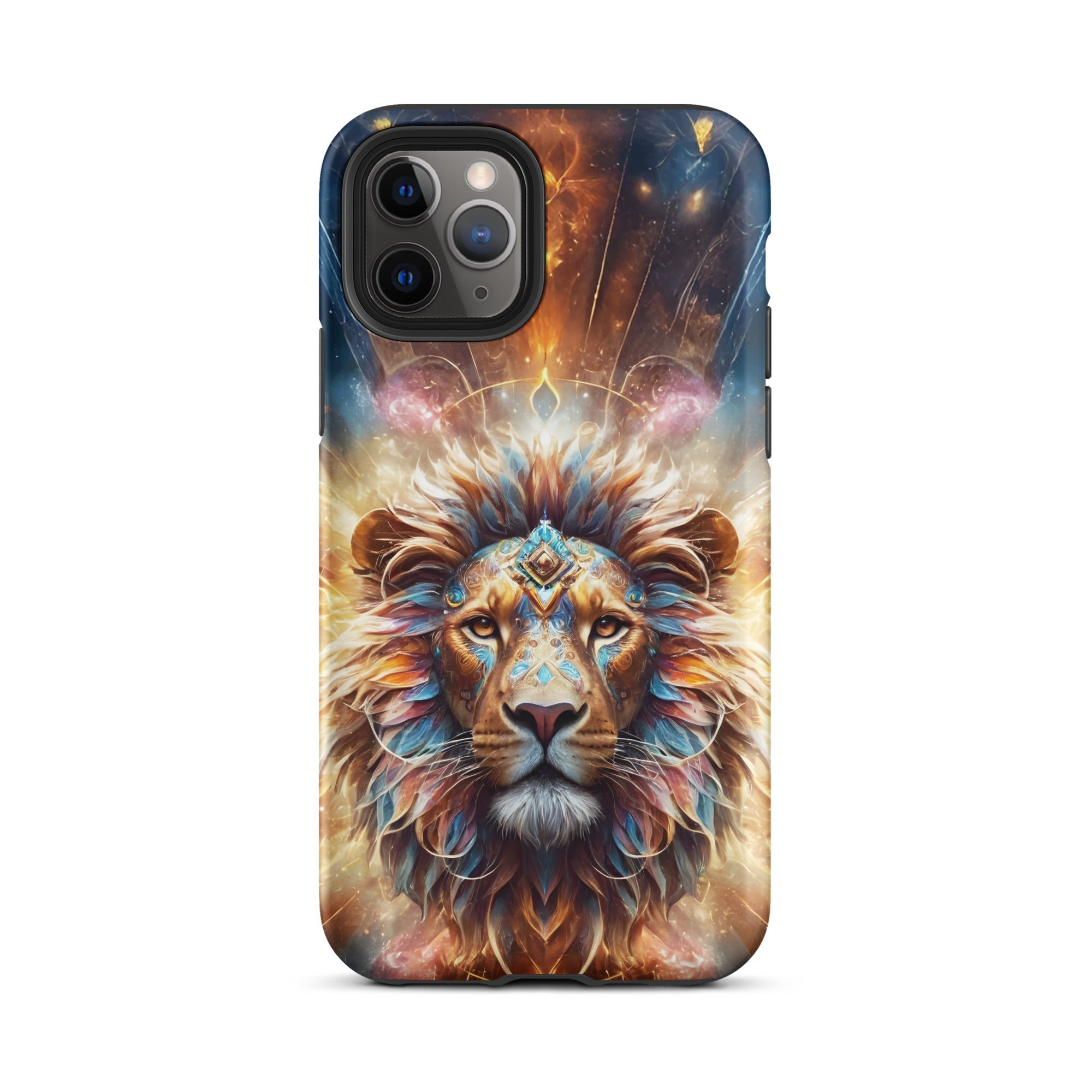 Carcasa resistente para iPhone - Leon surrealista - CeluMovil