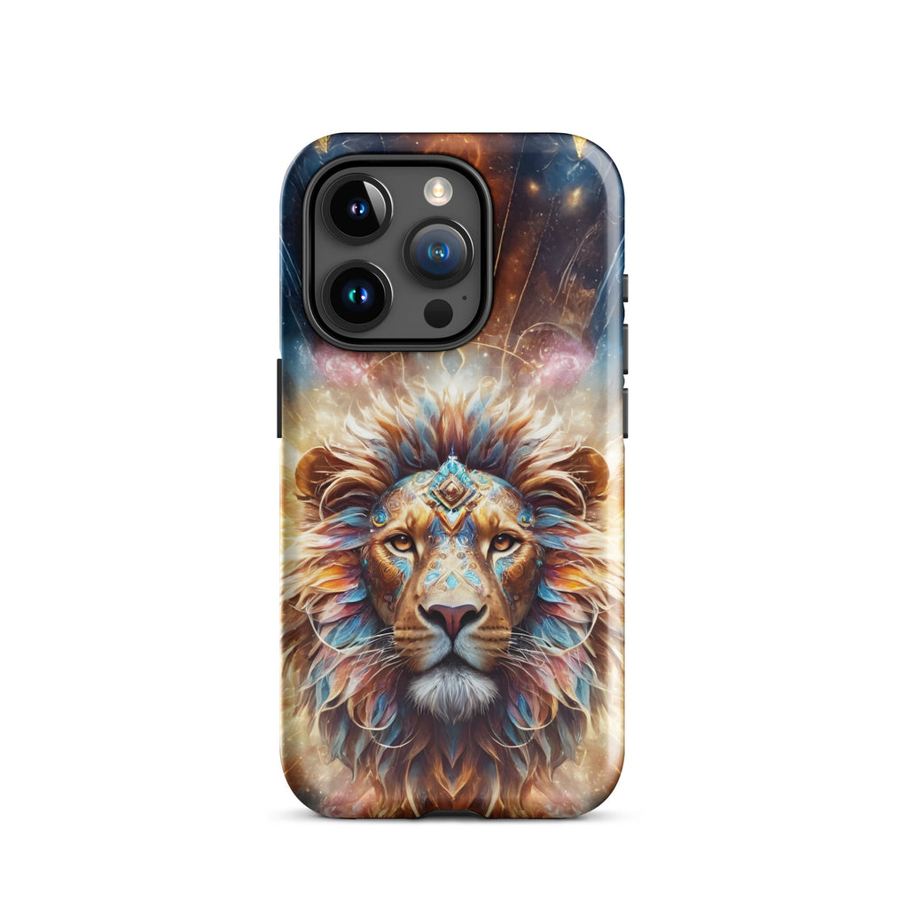 Carcasa resistente para iPhone - Leon surrealista - CeluMovil