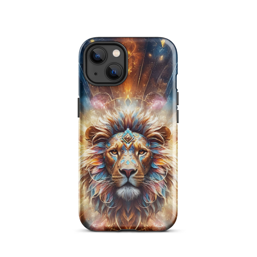 Carcasa resistente para iPhone - Leon surrealista - CeluMovil