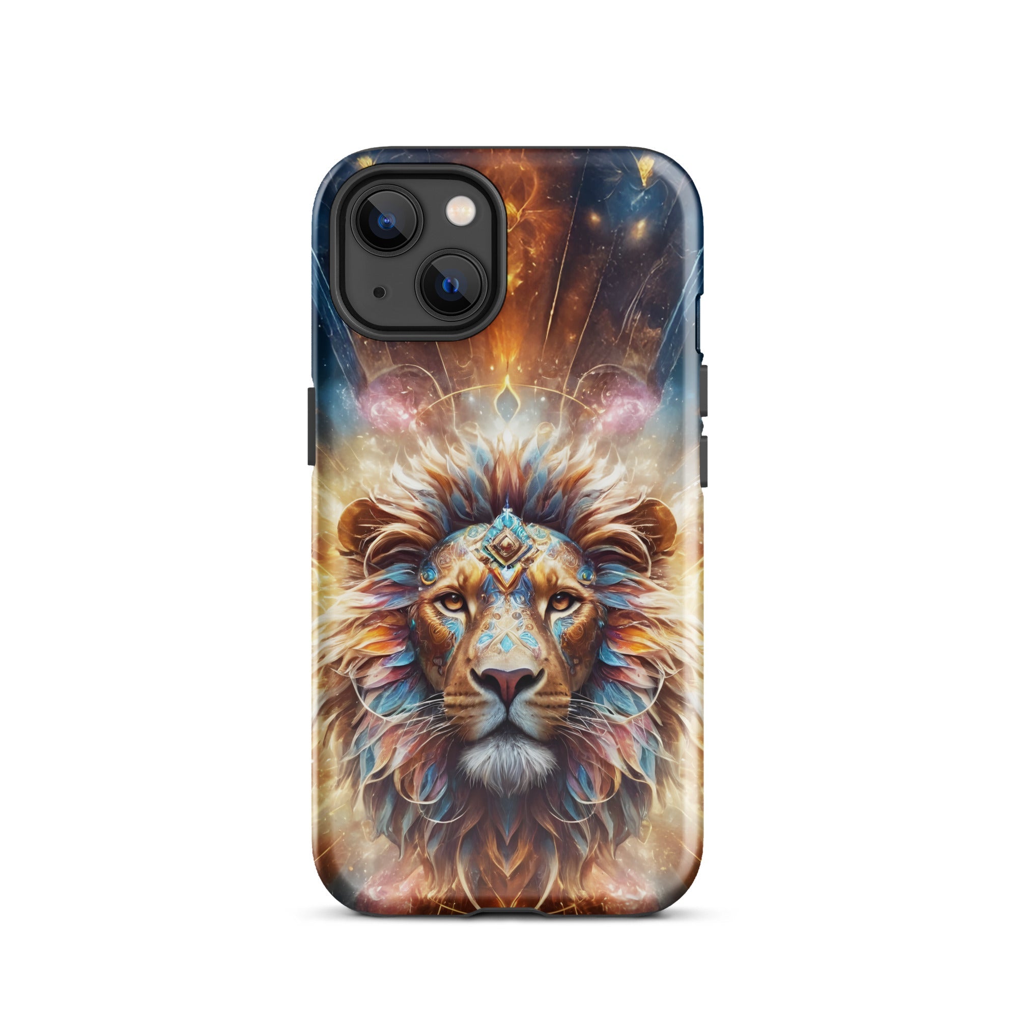 Carcasa resistente para iPhone - Leon surrealista - CeluMovil