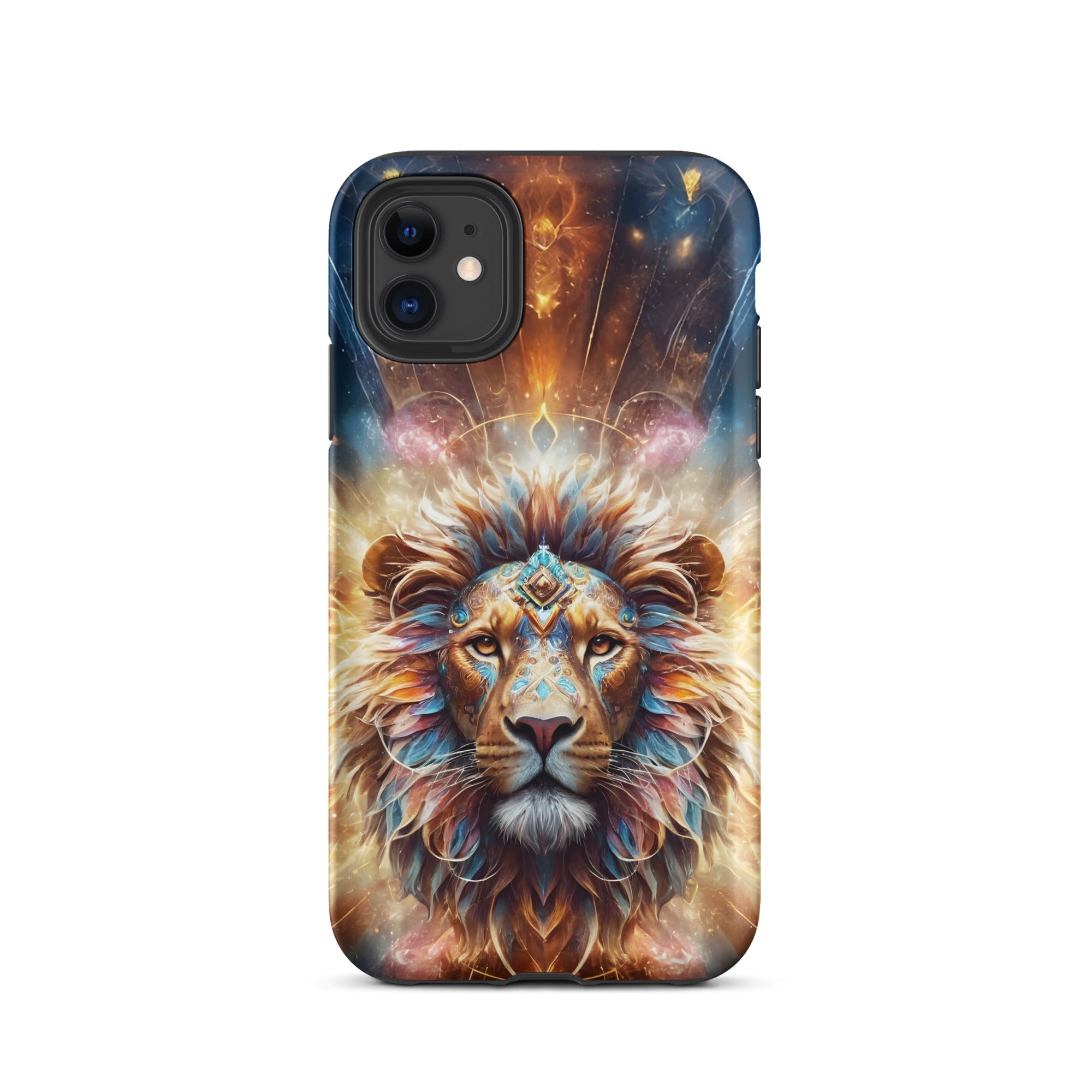 Carcasa resistente para iPhone - Leon surrealista - CeluMovil