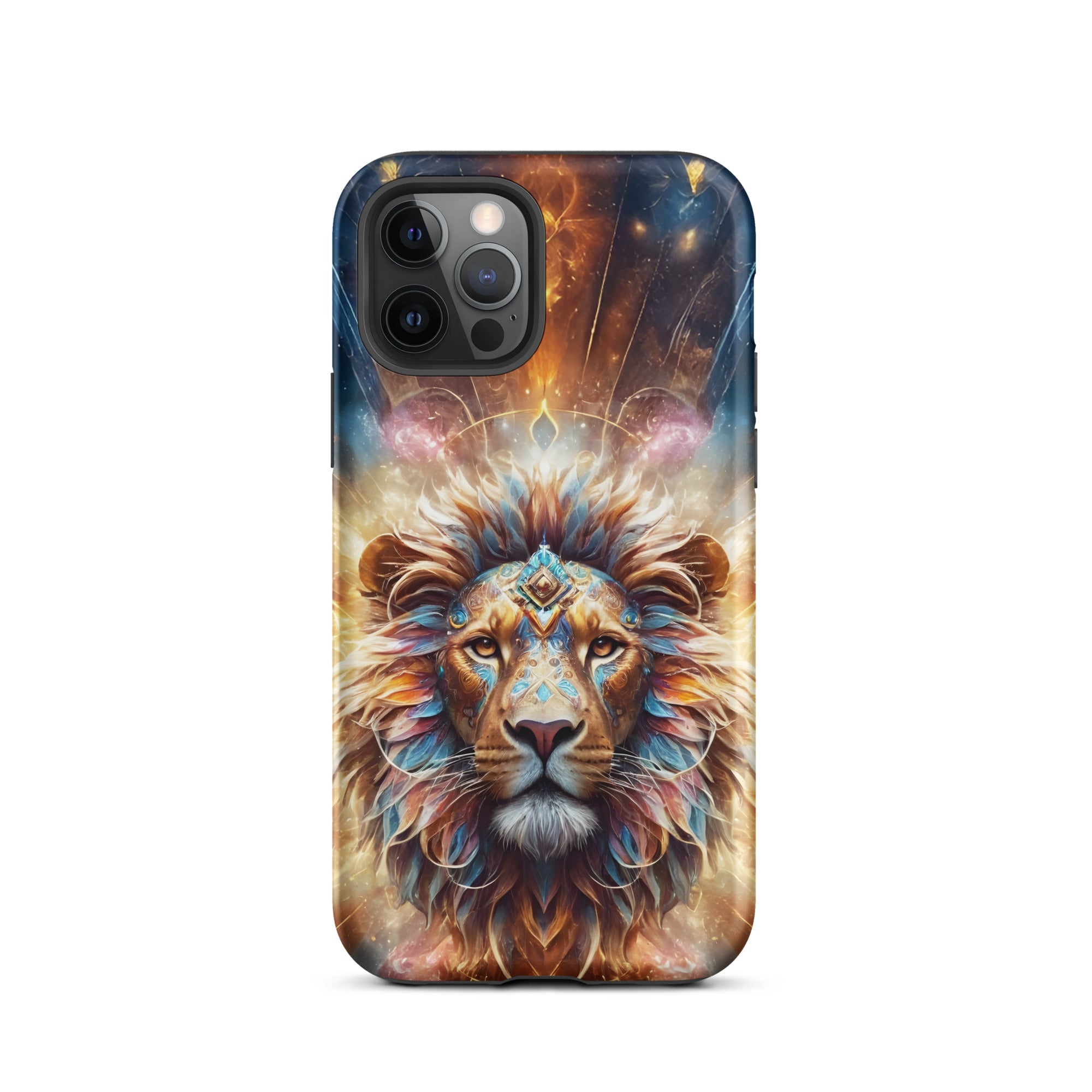 Carcasa resistente para iPhone - Leon surrealista - CeluMovil