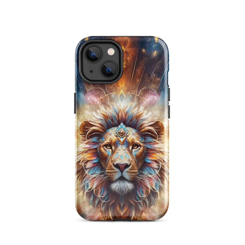 Carcasa resistente para iPhone - Leon surrealista - CeluMovil